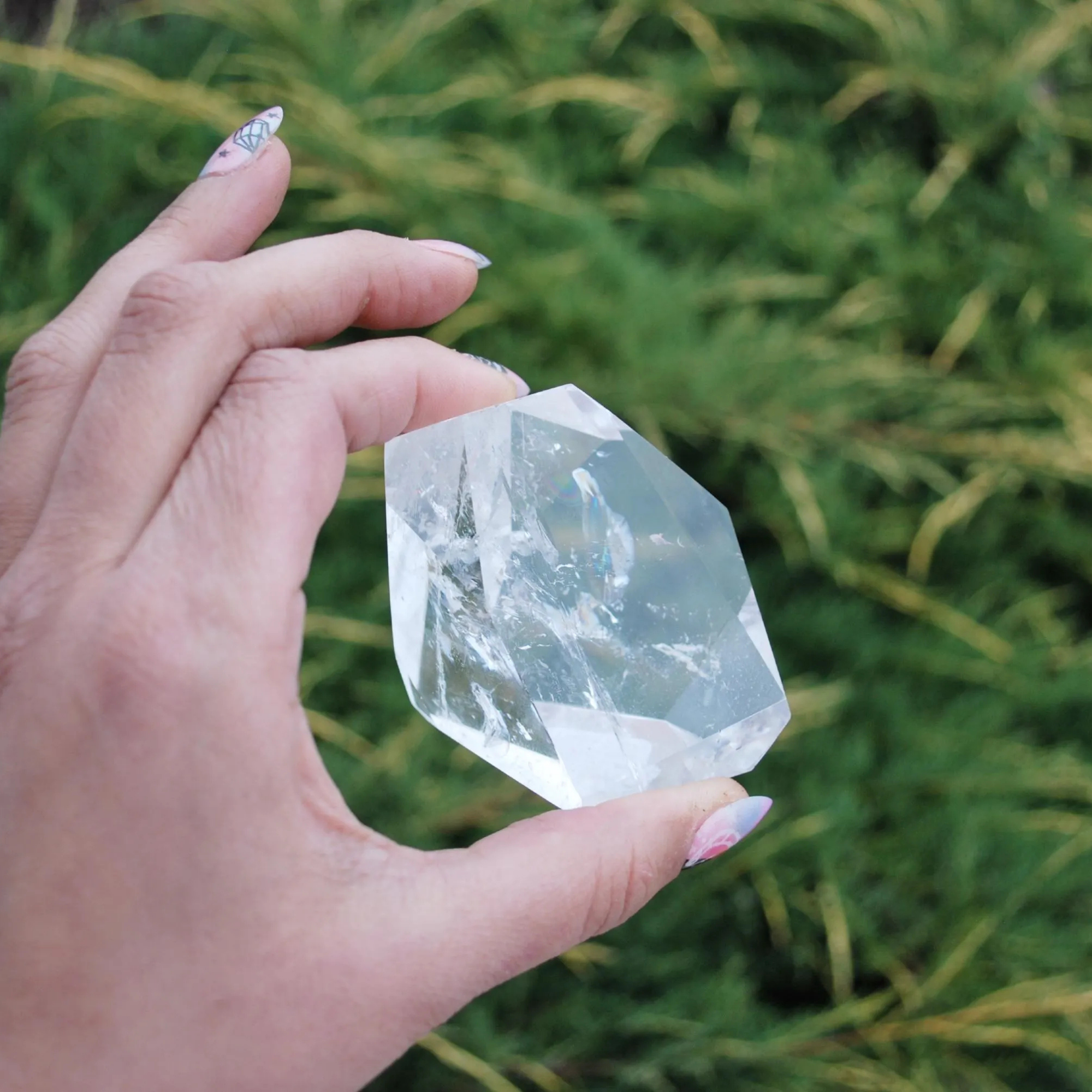 Clear Quartz Freeform – High Clarity Energy Amplifier Display Piece