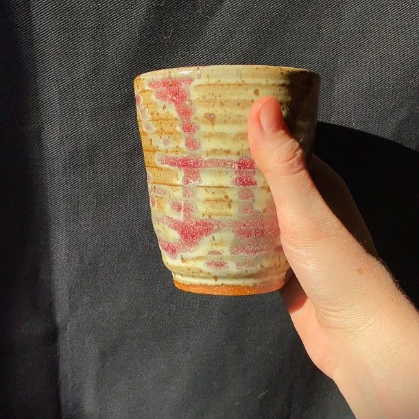EARTHY CUP 2 WITH COPPER RED