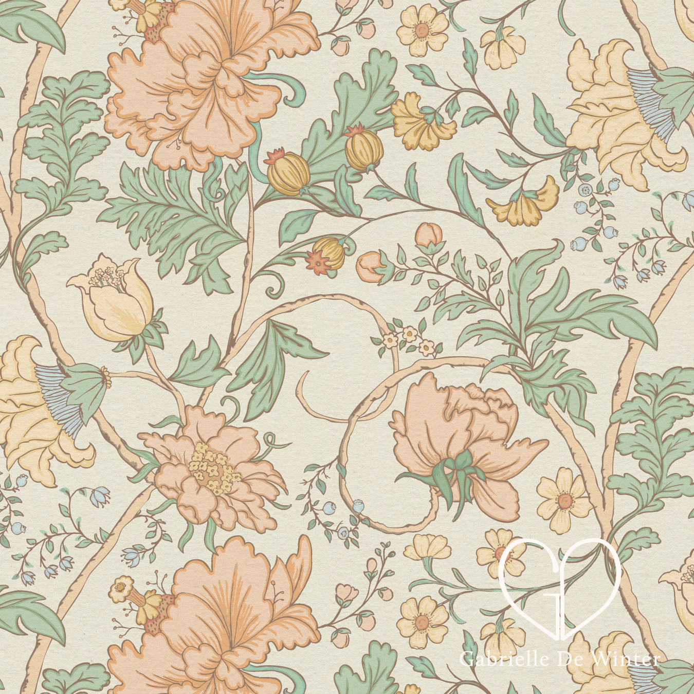 Floriferous - Trailing Floral 