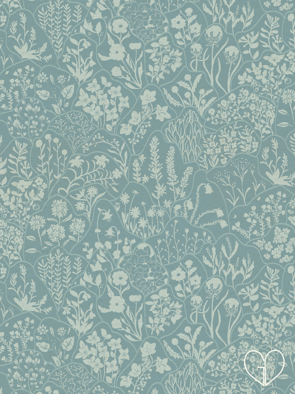 Layered Wildflowers - Layered Scallop