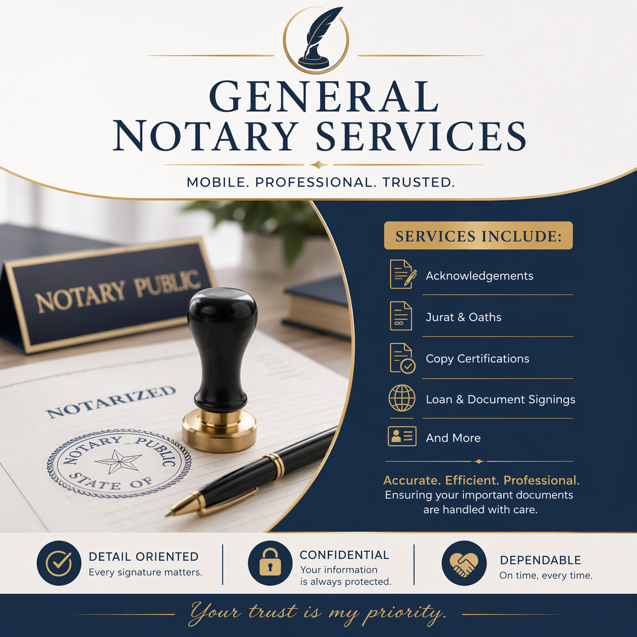 General Notary Services