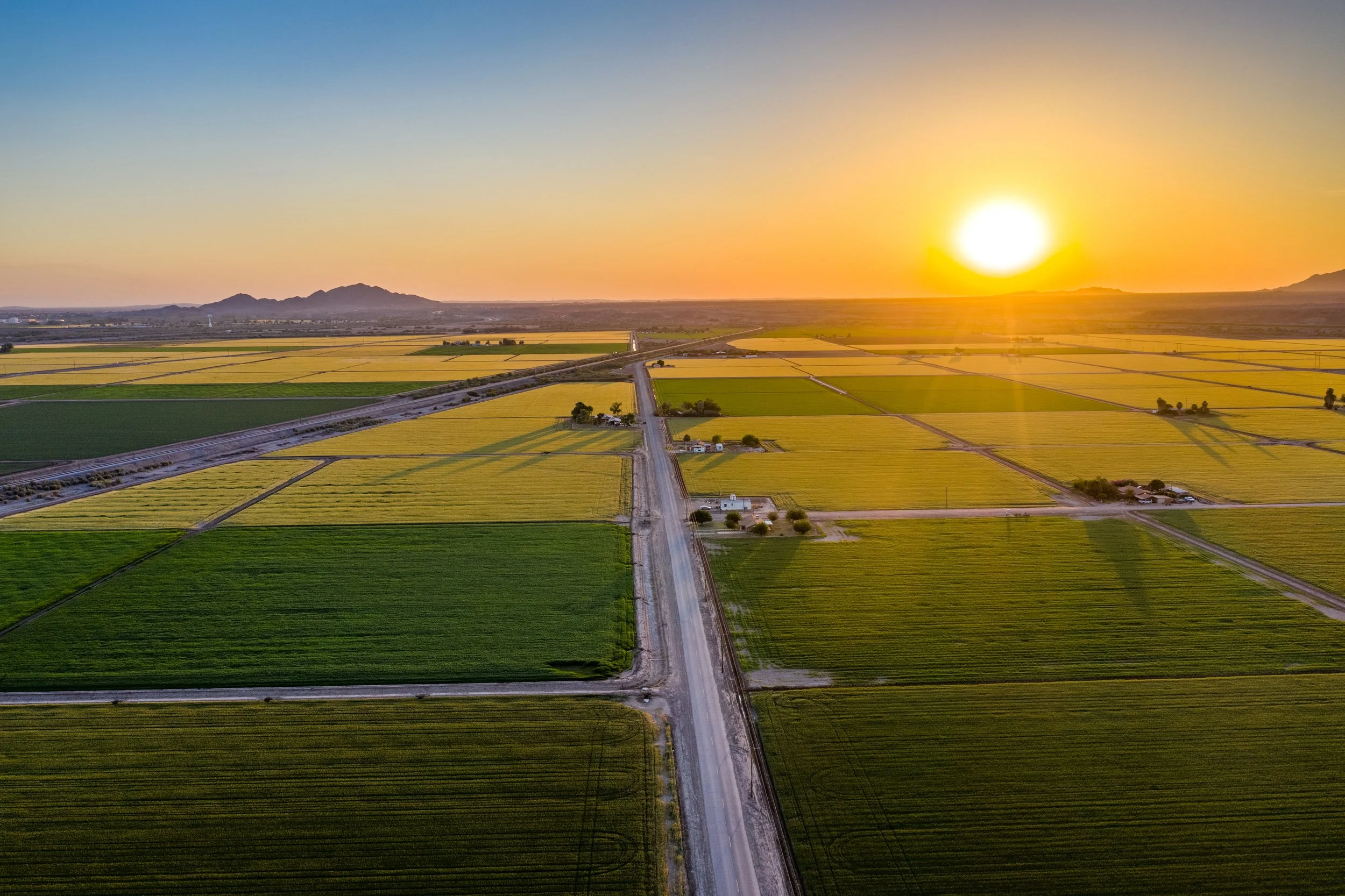 Yuma Arizona Sunset Panorama Medicine