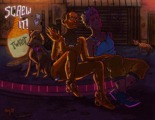 conversations after dark.gif