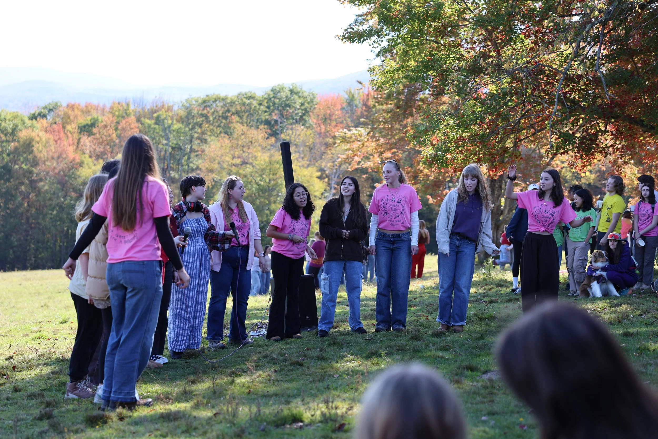 Ephoria A Cappella on Mountain Day