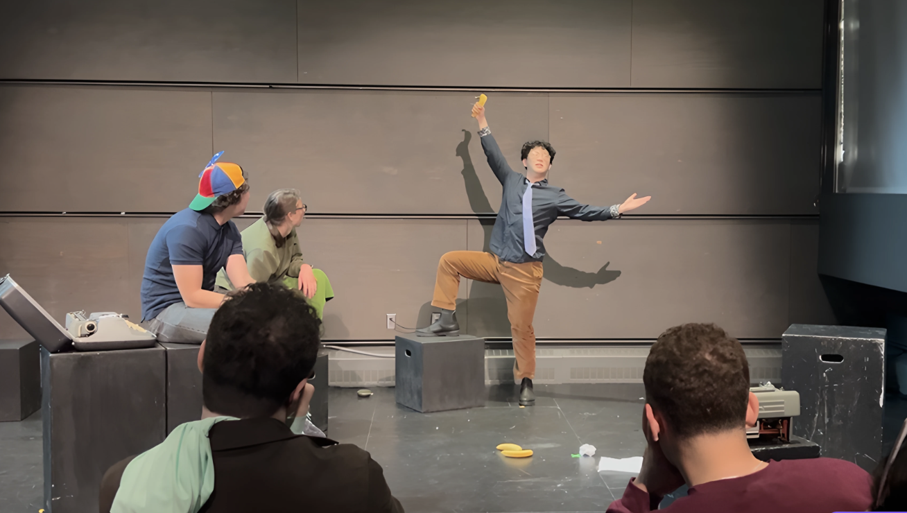 The cast of Words, Words, Words