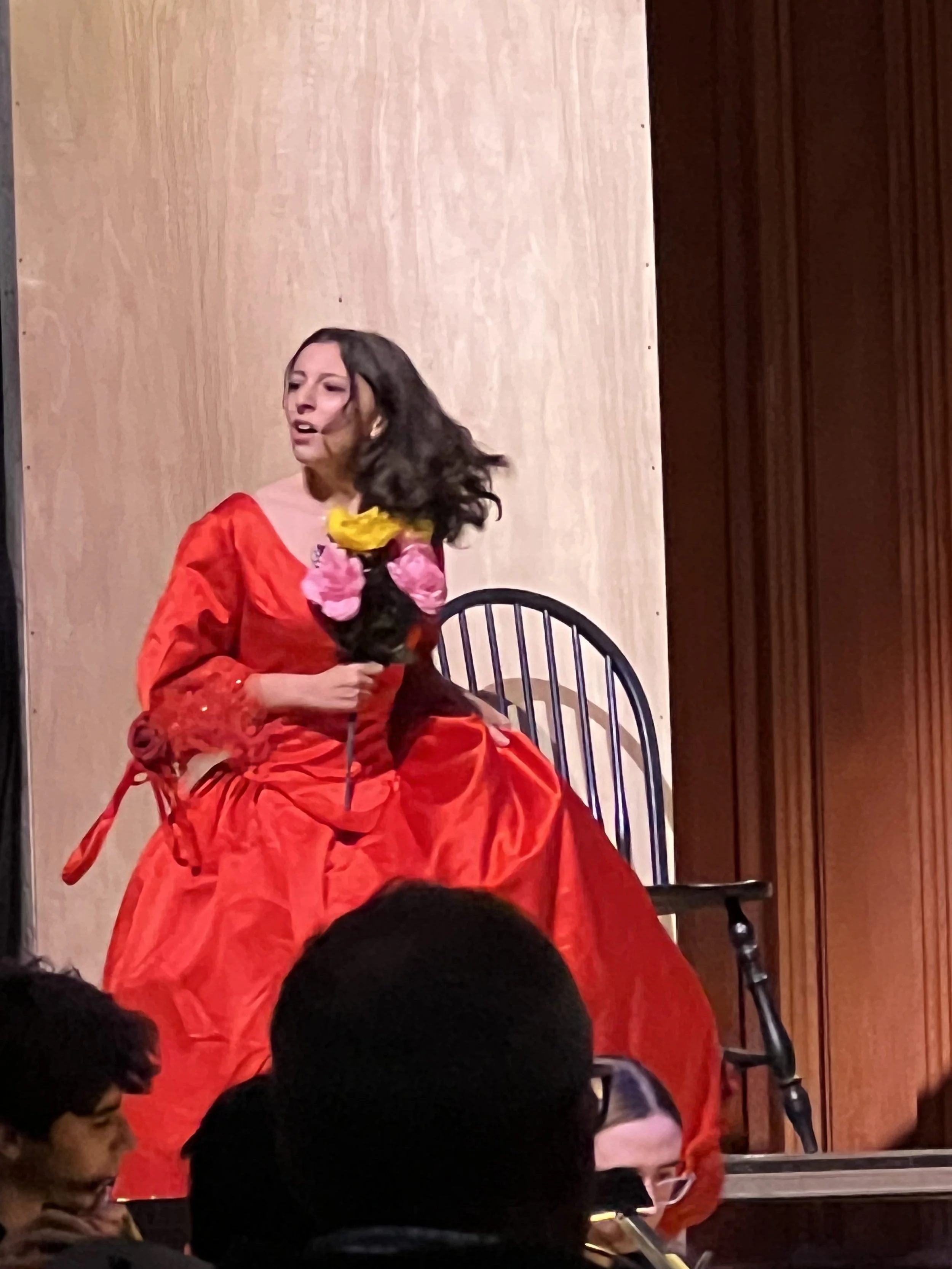 Hannah Pressman as Marthe in Faust