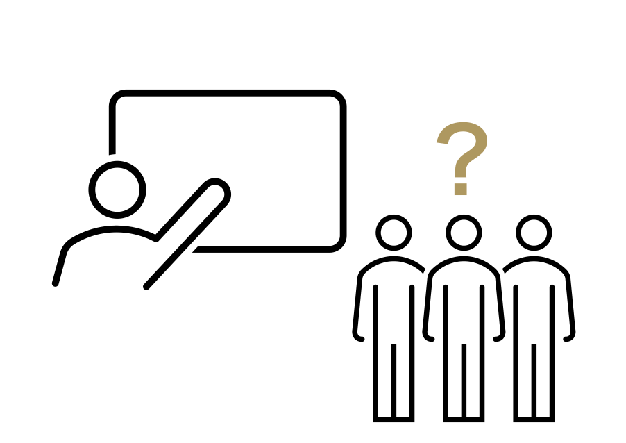 プレゼンで自信を持てない課題のアイコン