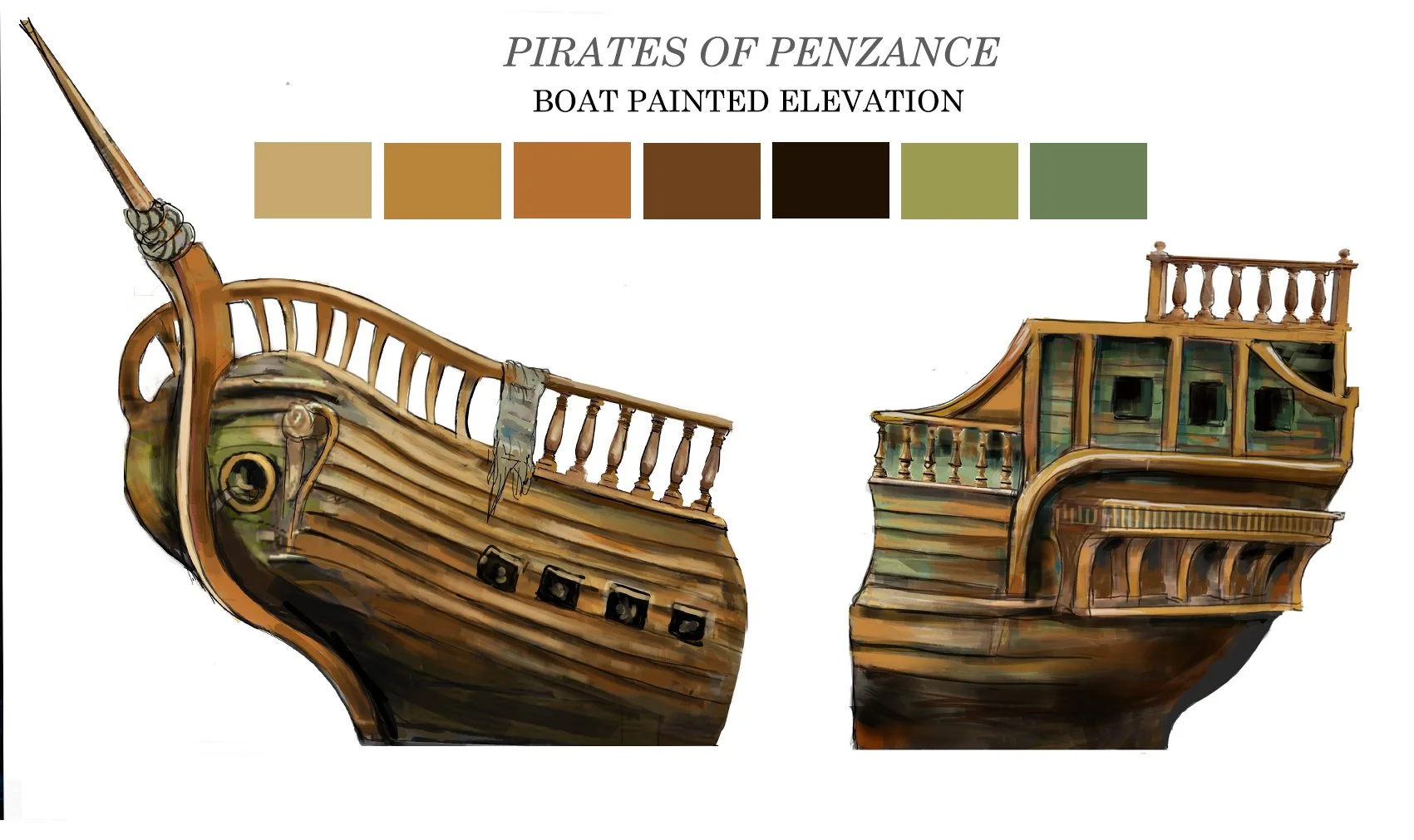 PAINT ELEVATION: SHIP