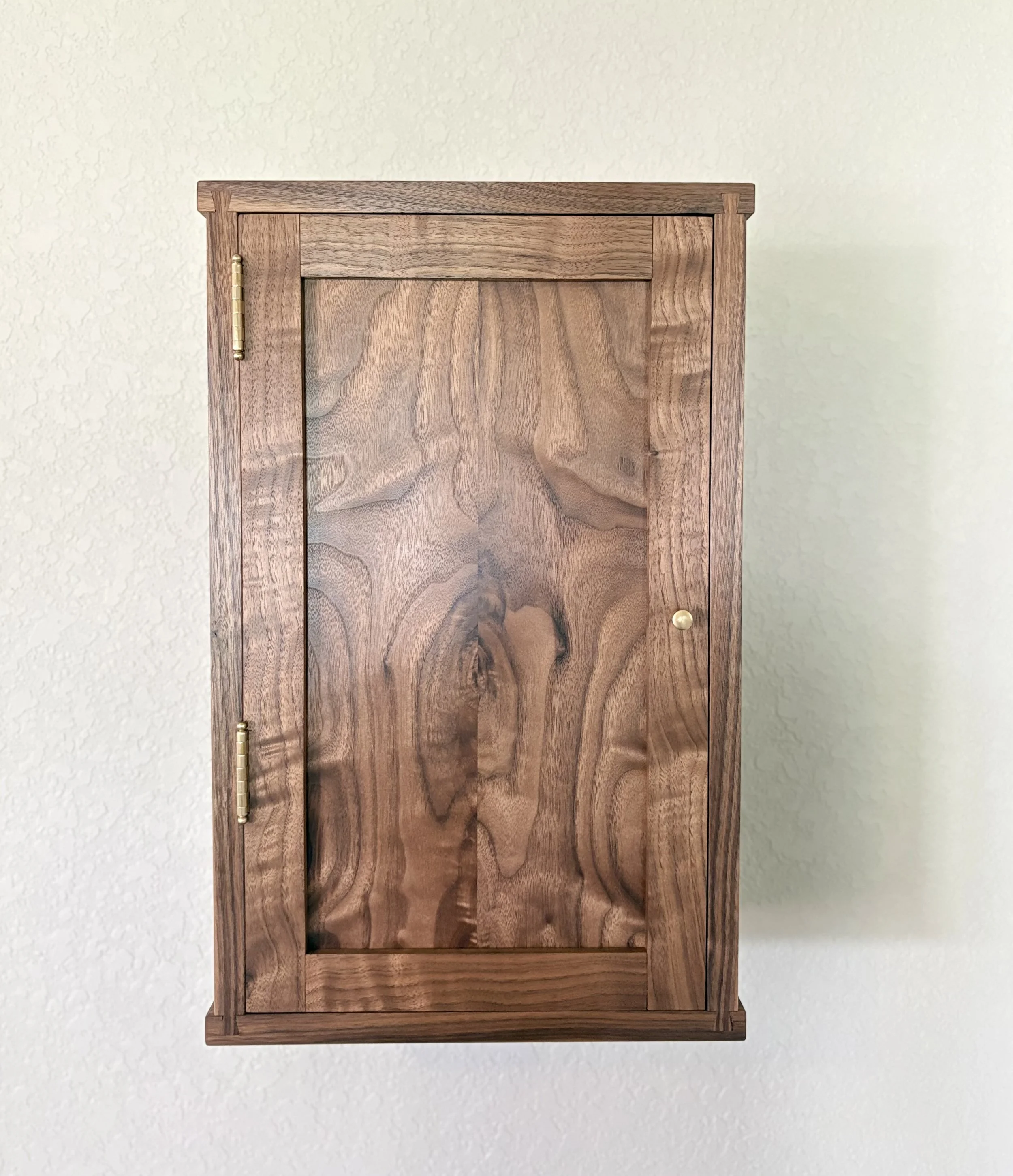 Walnut Wall Cabinet