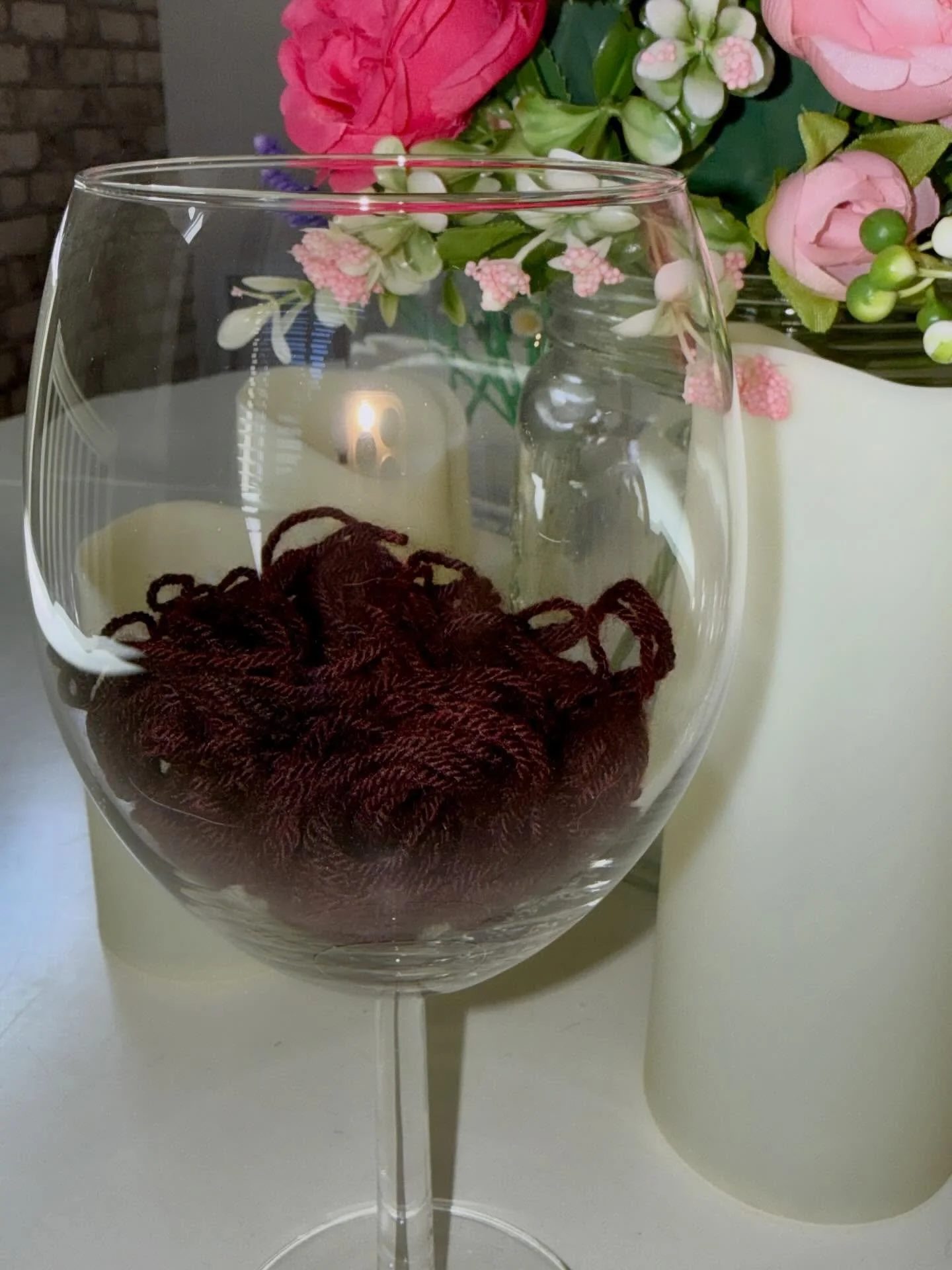 Our first tasting&hellip;
##intoxicatedfibers #handdyedyarn #indiedyer #yarnlover dyeday
