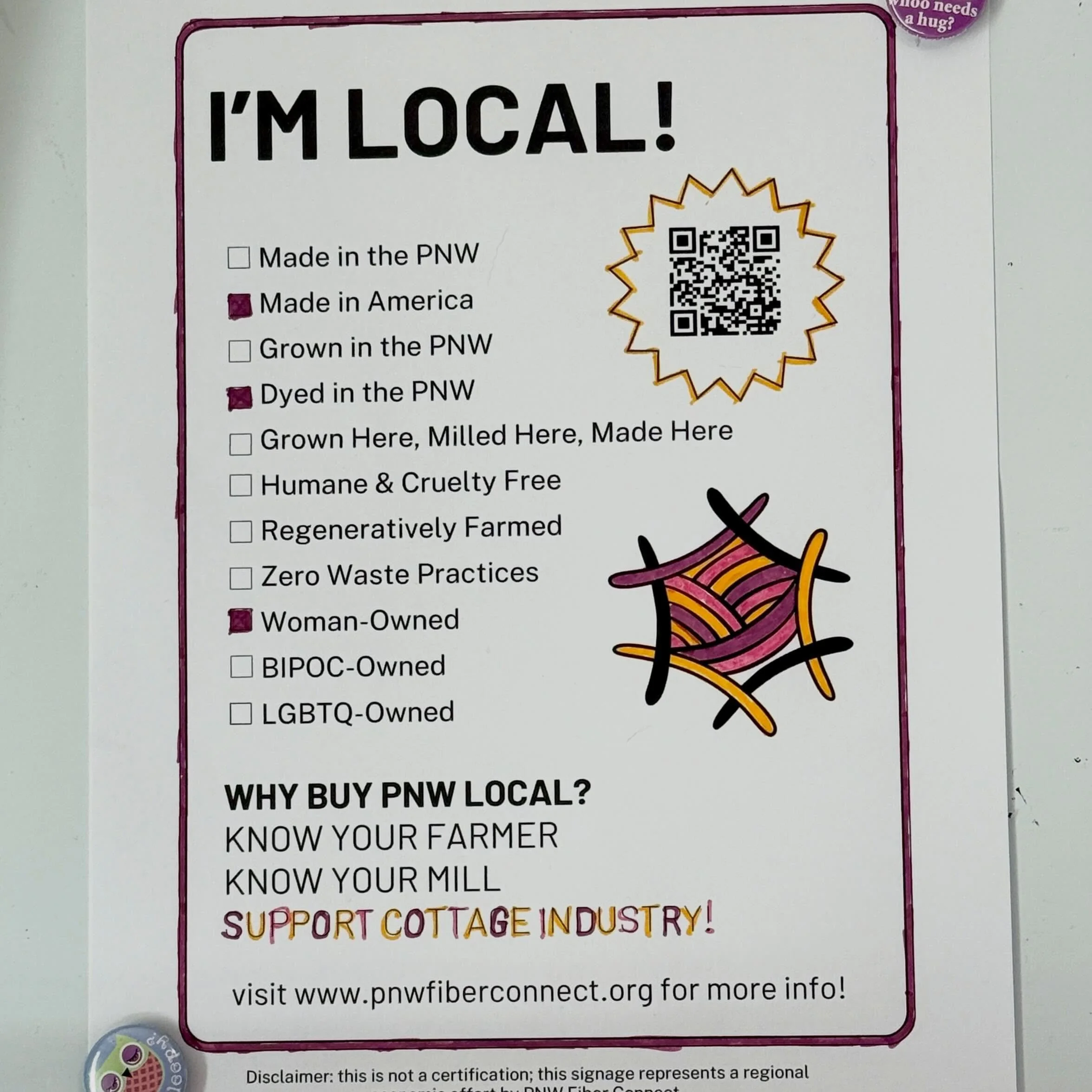 We are proud to be a part of the PNW Fiber Community. 🧶

#pnwfiberconnect #handdyedyarns #womenowned #locallydyedyarn #intoxicatedfibers