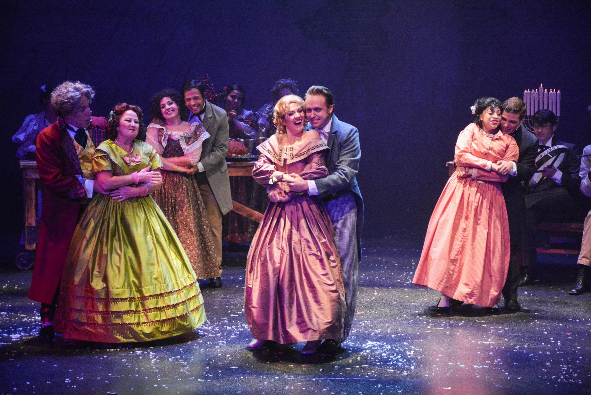 Sara Burke plays Belle with depth and rendition of Whitney Houston’s I Wanna Dance with Somebody gives a heartrending meaning to the song.

- Broadway World by Lynn Beaver