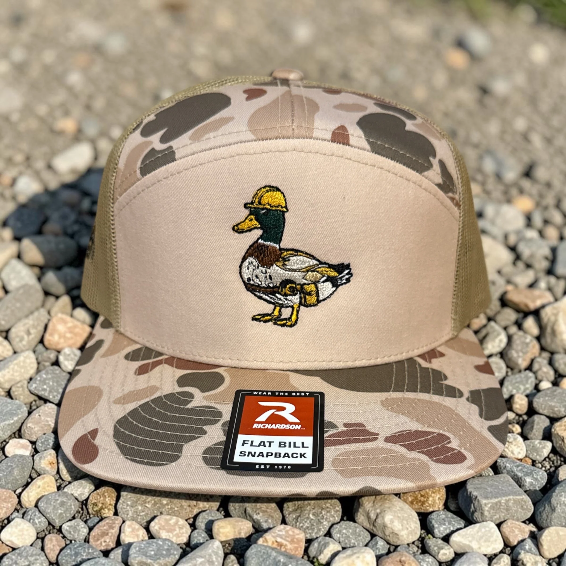 Feathered Foreman Camo Trucker