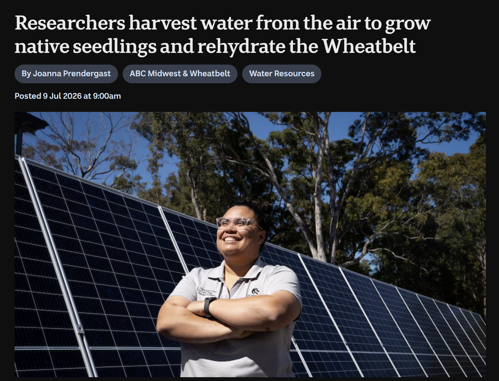 Priscilla and the ABC news