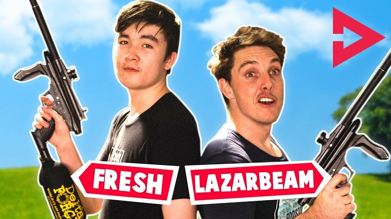 CLICK PLAYS PAINTBALL!