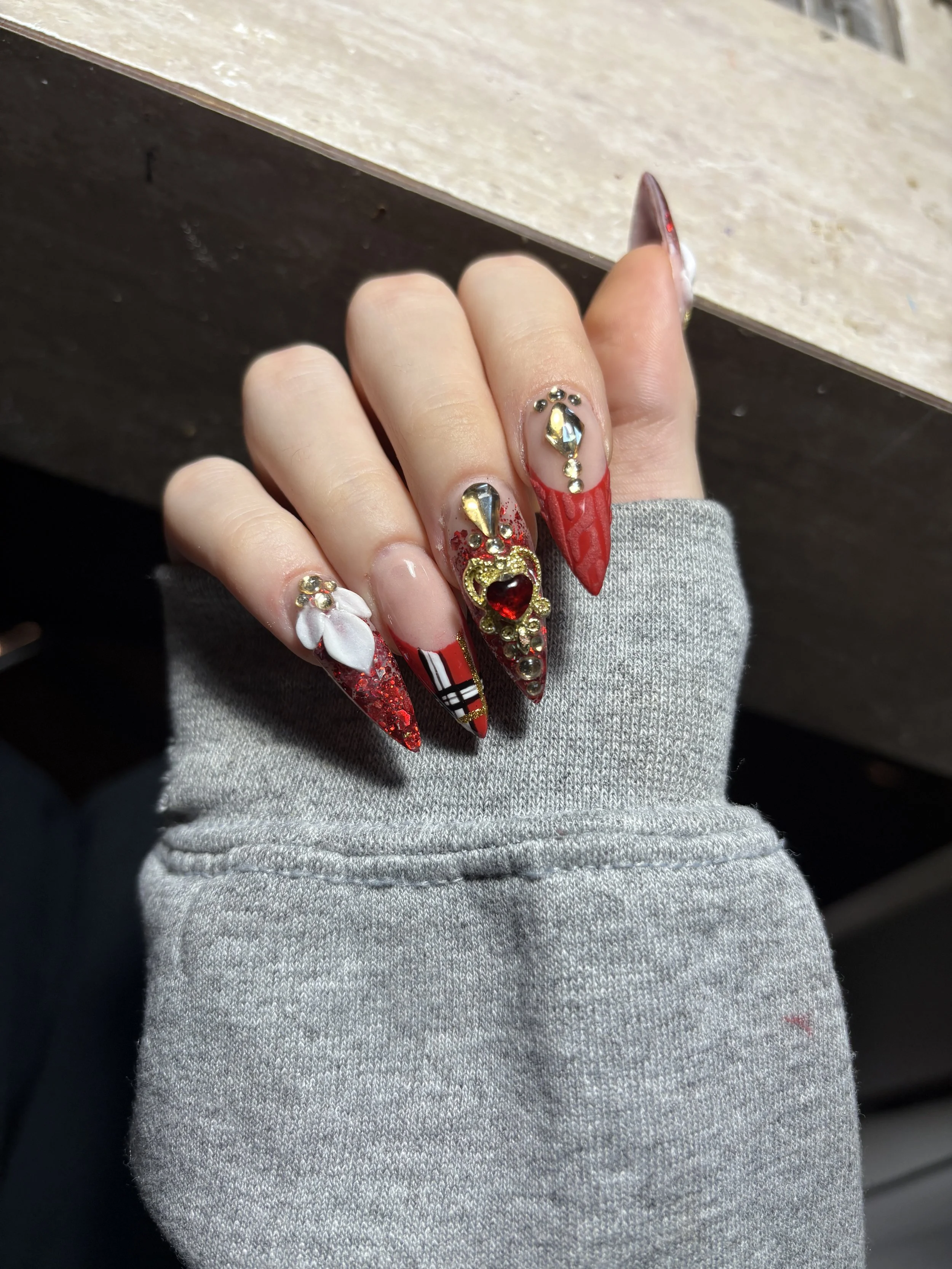 Acrylic Set - Holiday Freestyle