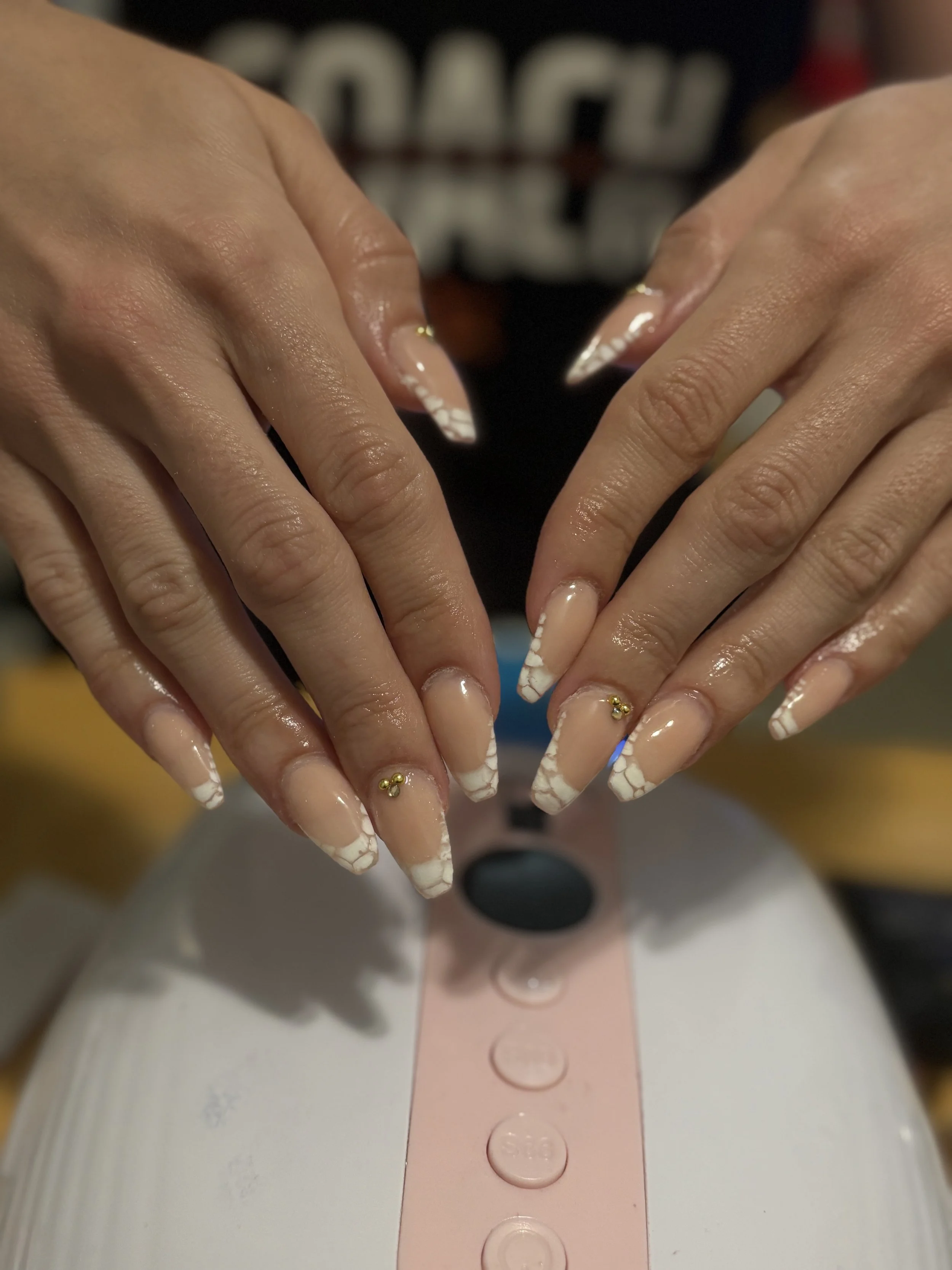 Acrylic Set - Blooming French Tip