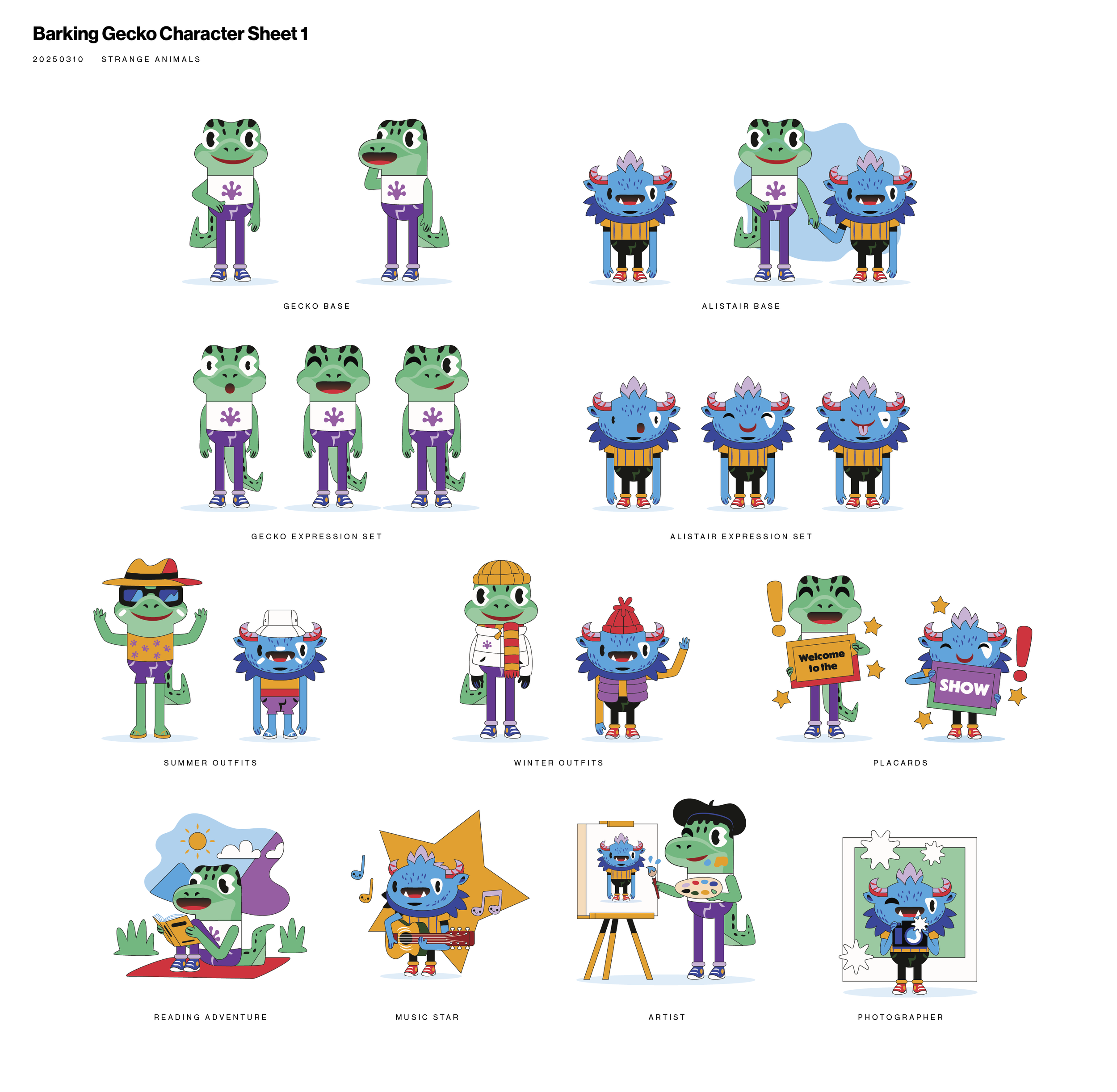 A suite of illustrations was created in digital and print colour variation.