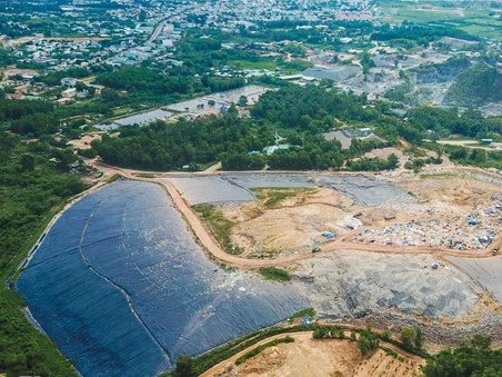 Dự án Đóng phủ Bãi rác Nam Sơn - 330.000 m2 HDPE