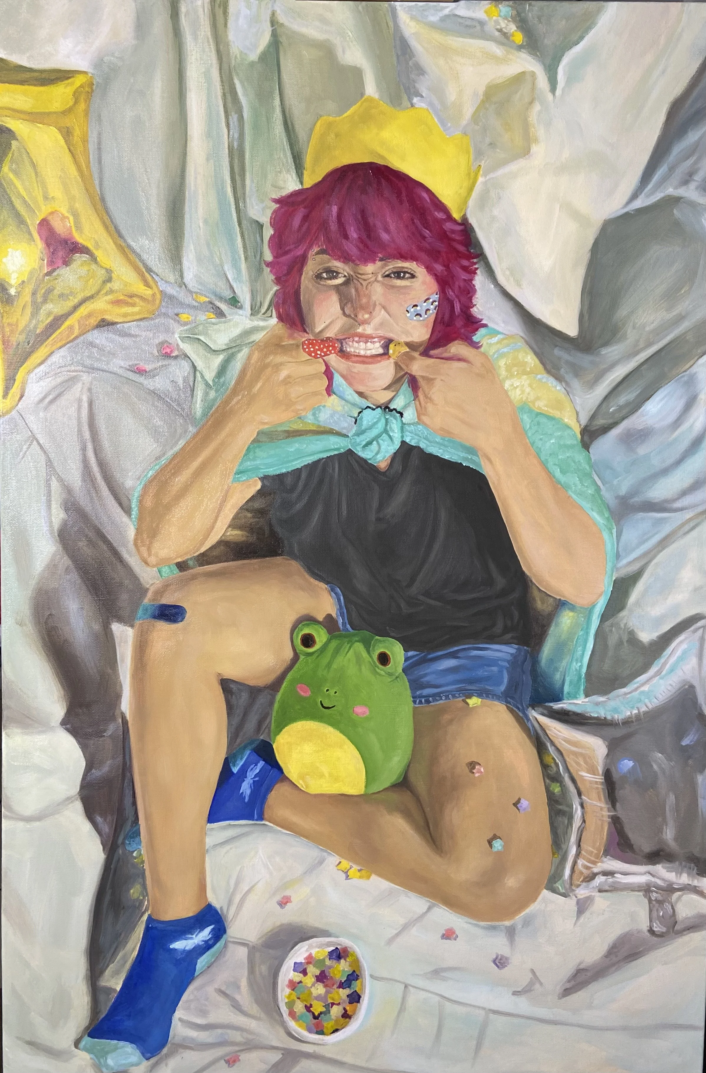 Little Prince, 2021, 24" x 36", oil on canvas