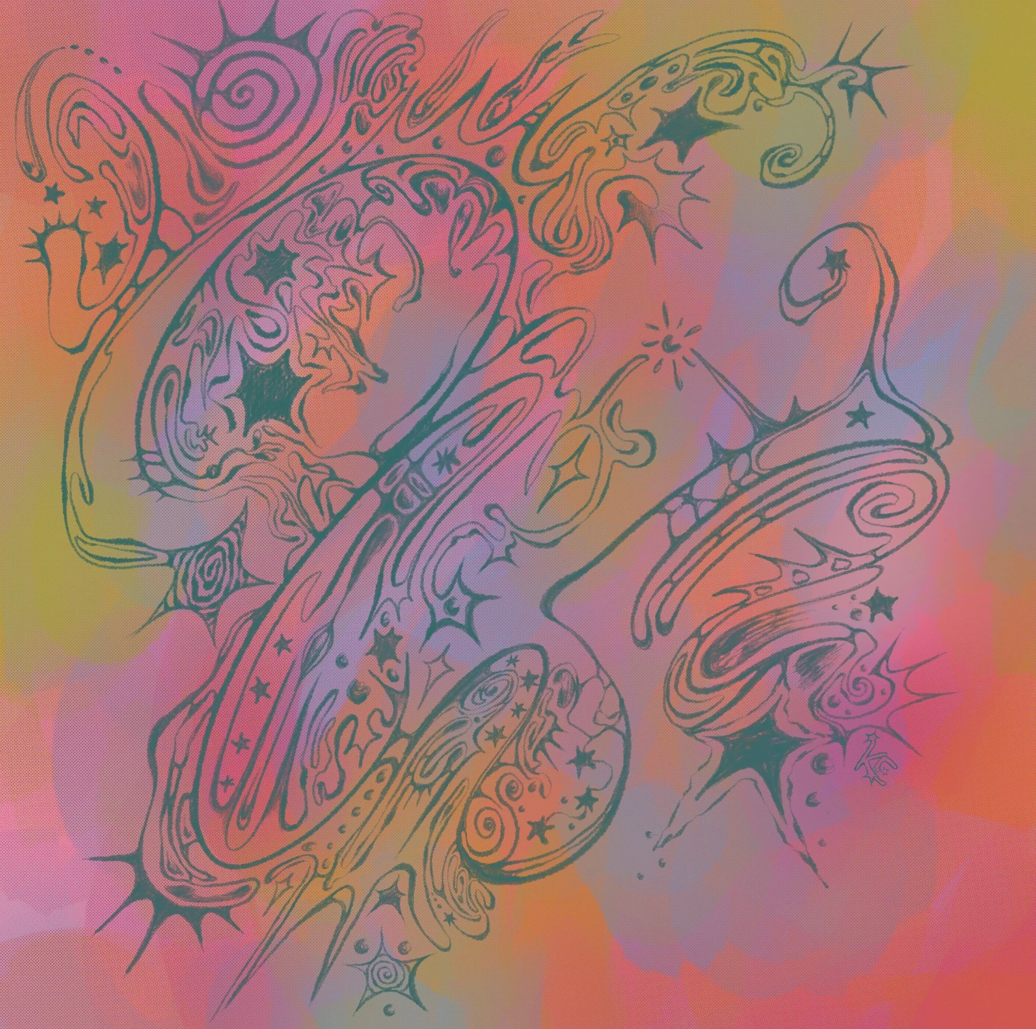 Abstract Intuitive, 2024, digital