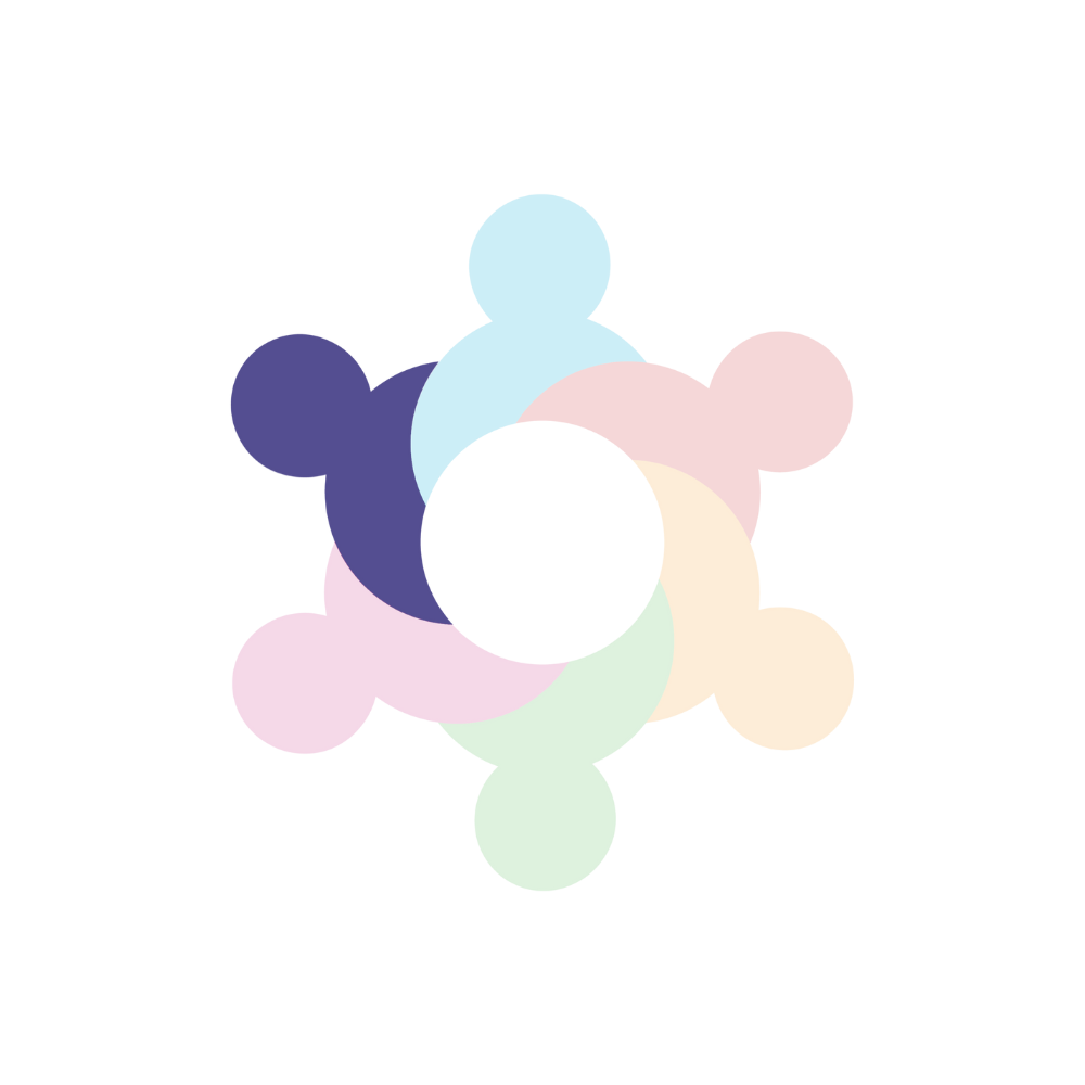 Colorful interconnected speech bubbles representing diverse conversations and communication.