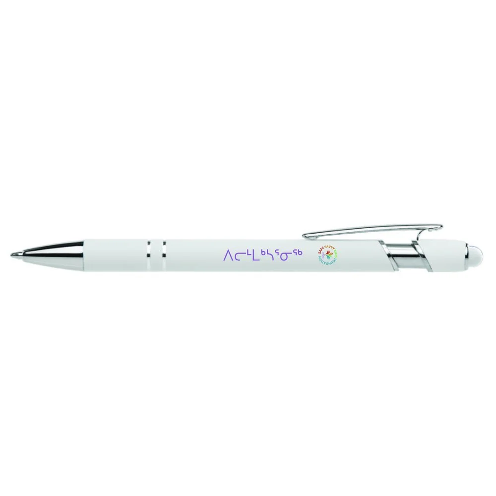 SSKF Soft-Touch Stylus Ballpoint Pen – Black Ink