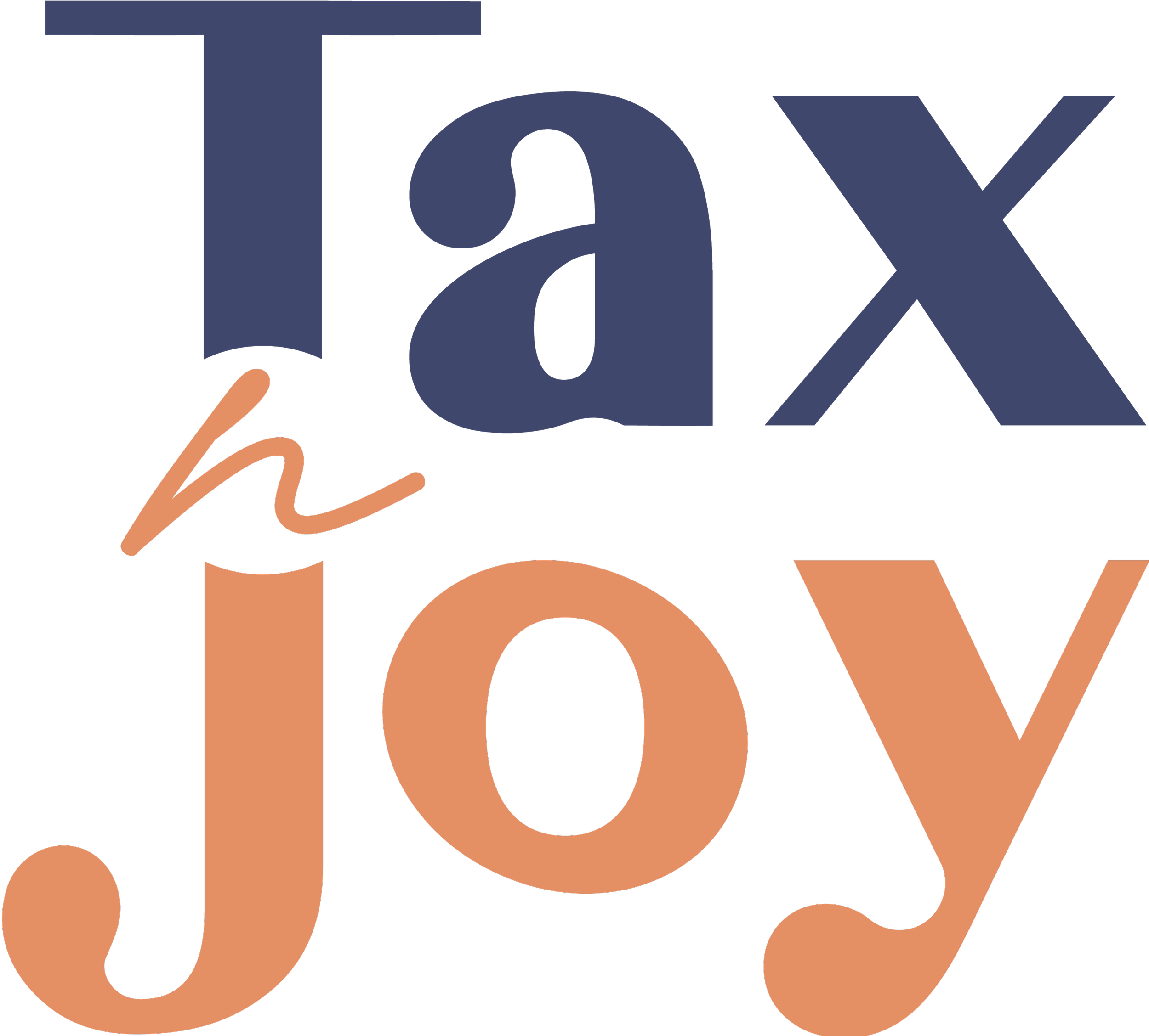 Tax n joy logo