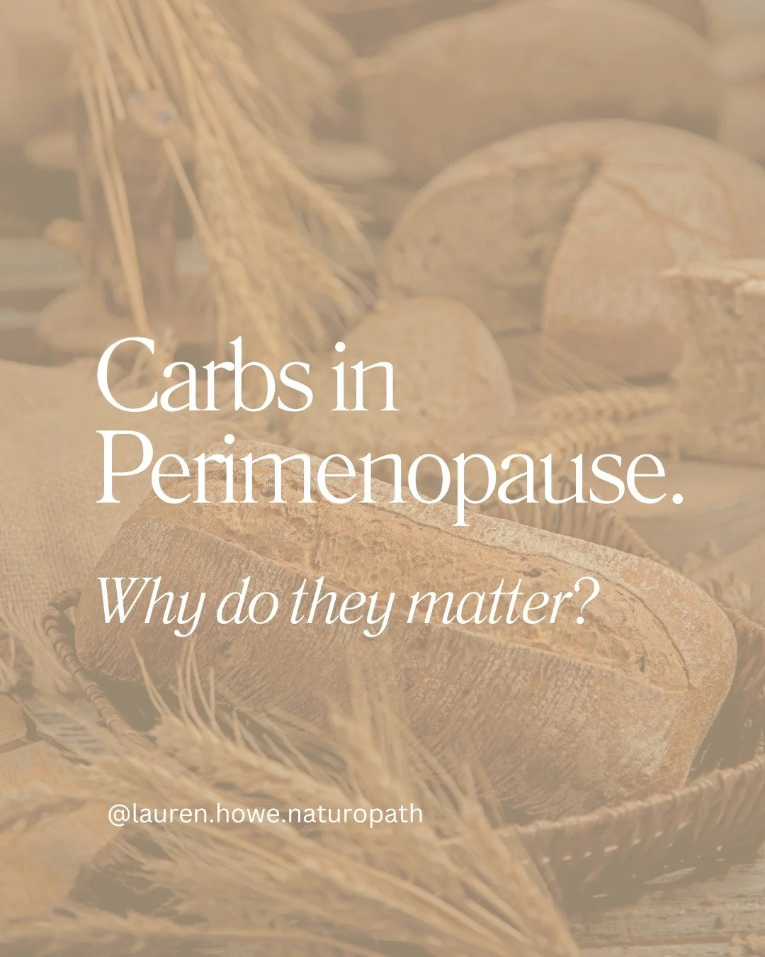 When we hit perimenopause and our hormones shift, the way we process carbs changes too. We become more sensitive to blood sugar swings and have an inclination towards insulin resistance - contributing to that dreaded perimenopause belly fat!

But tha