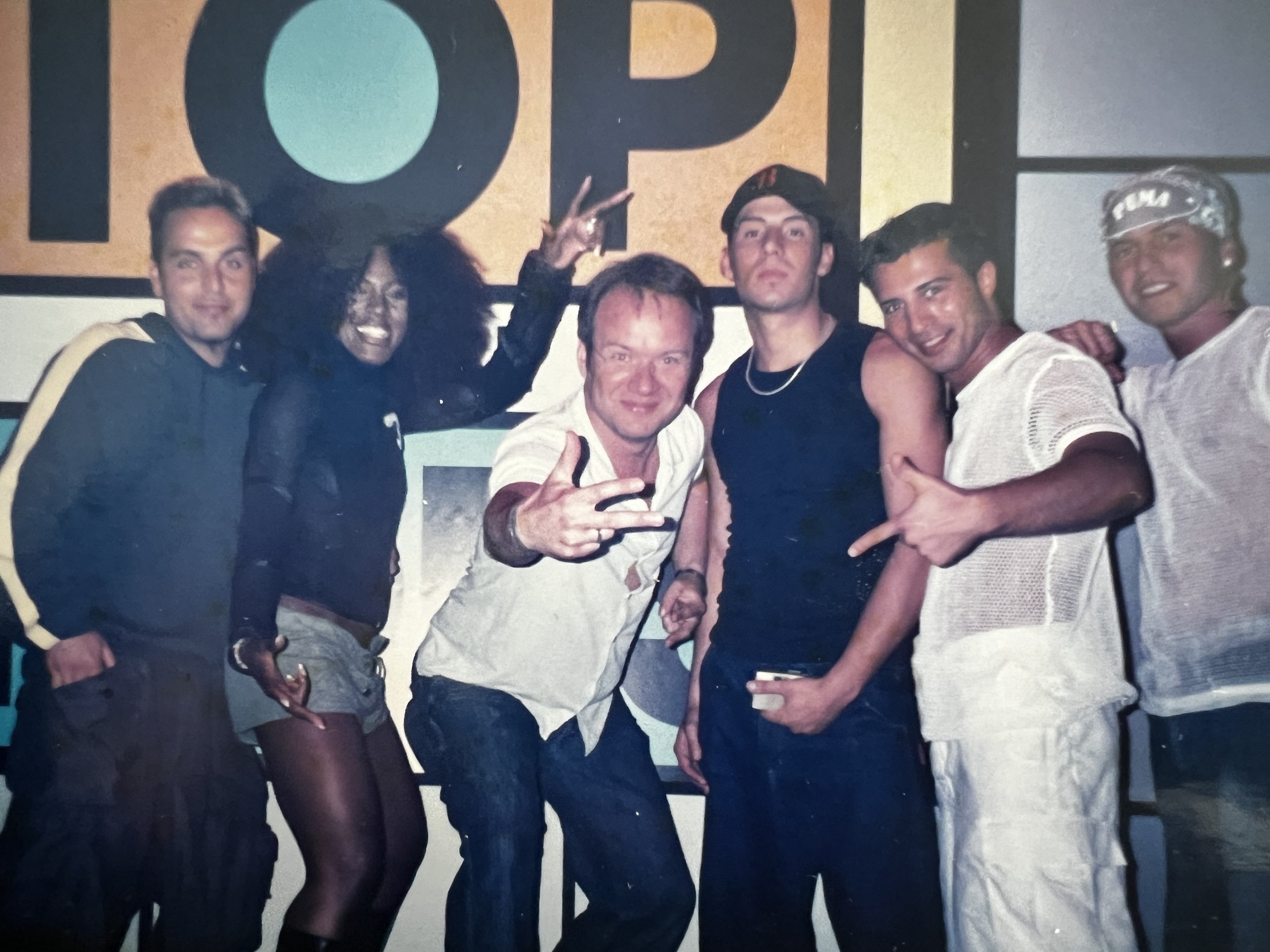 Jackie Sangster & Frank Fenslau & dancers Top of the Pops
