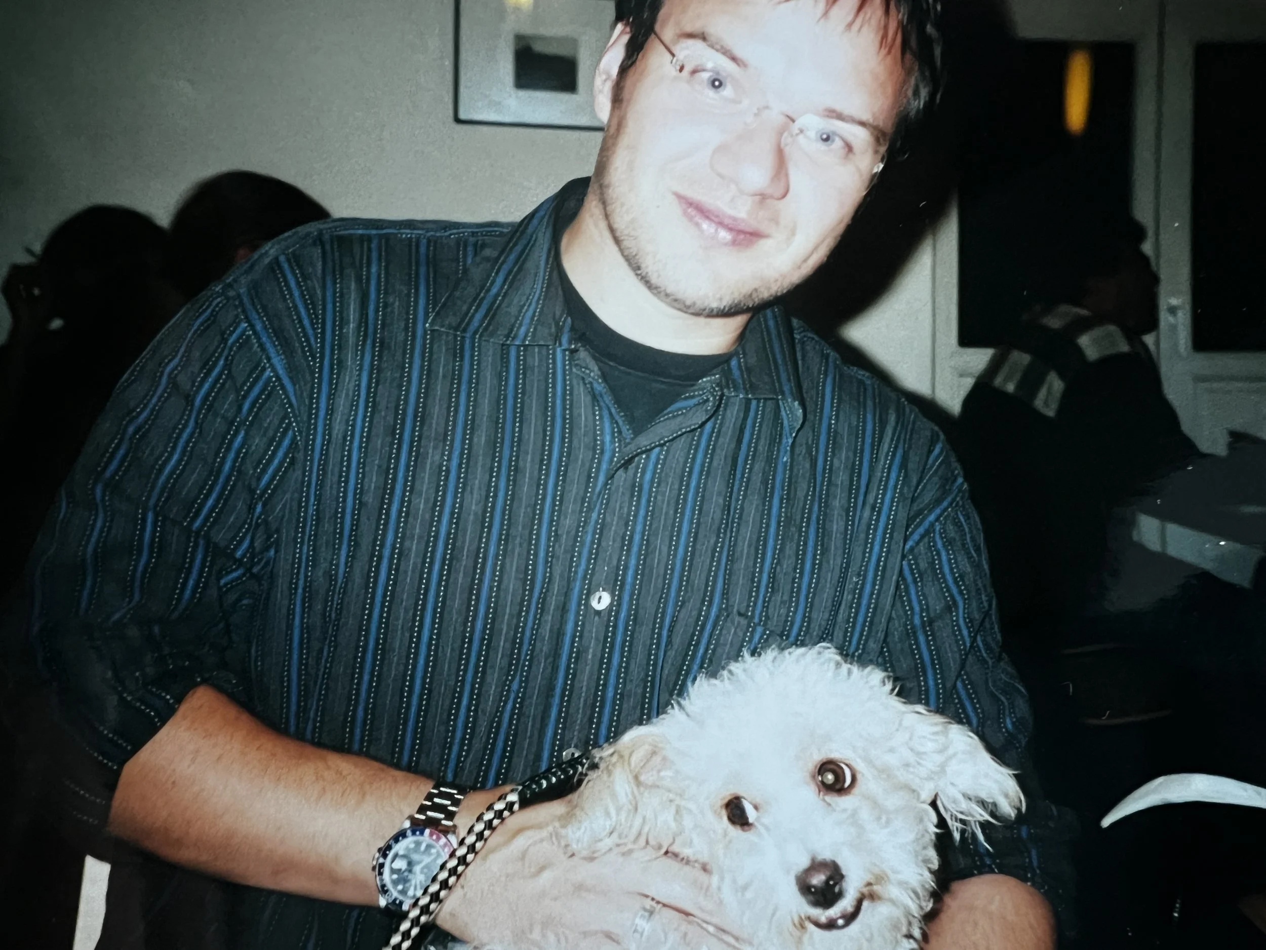 Frank Fenslau & Jackie Dog