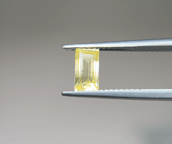 1.15ct Unheated Ceylon Yellow Sapphire