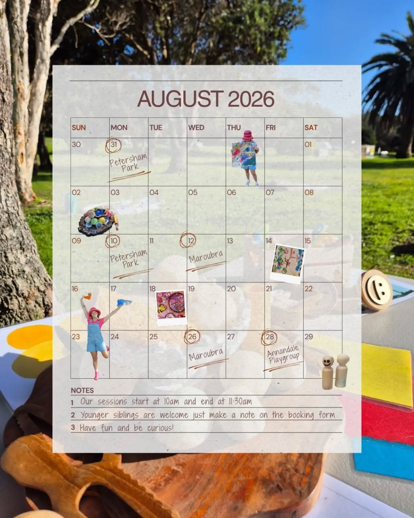 Hello, August. 🍂

A brand new month of outdoor play, connection and curiosity awaits.

This month in our Growing Together program, we'll be exploring two beautiful themes:

Friendship &amp; Connection &ndash; encouraging children to build relationsh