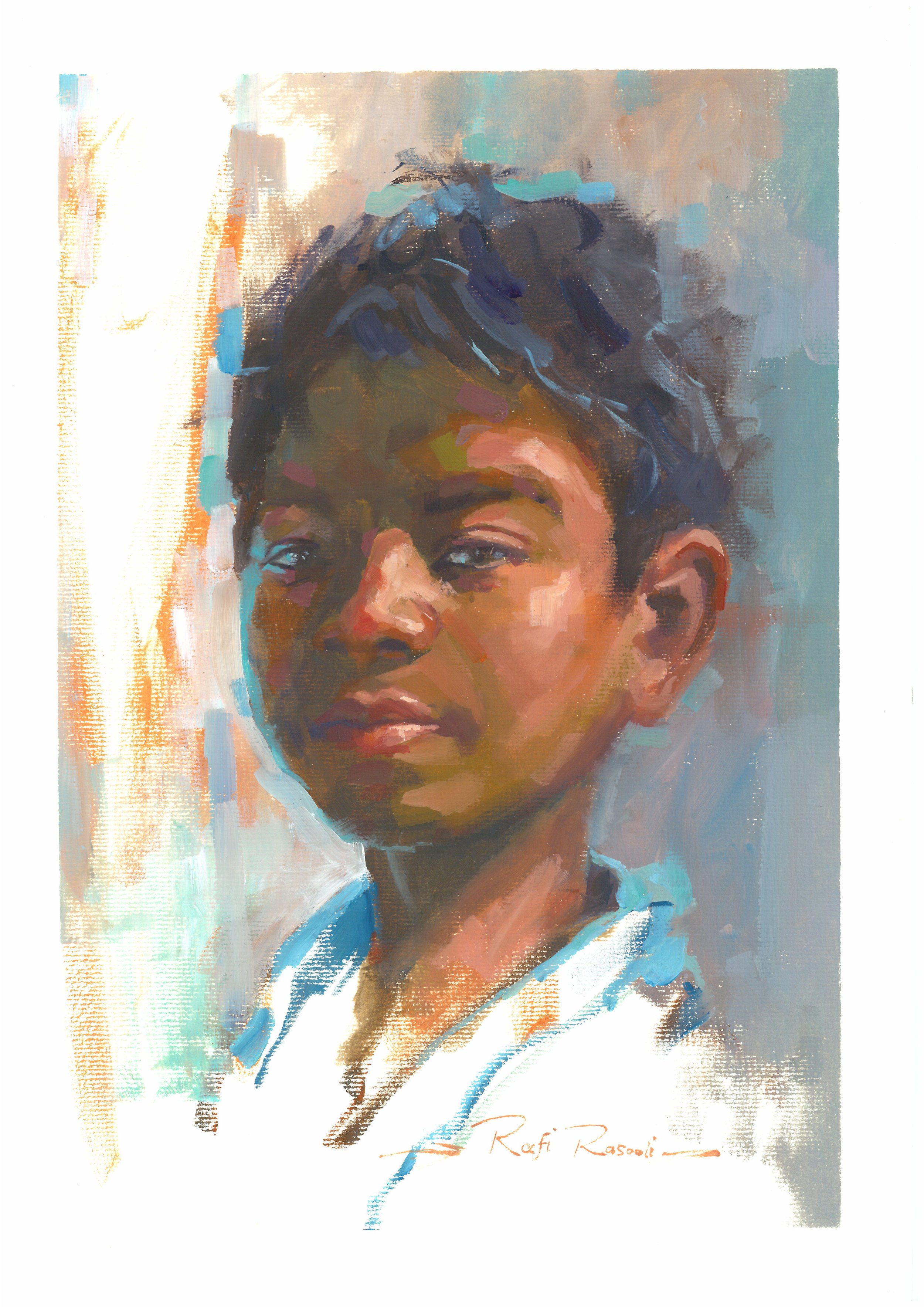 Village boy