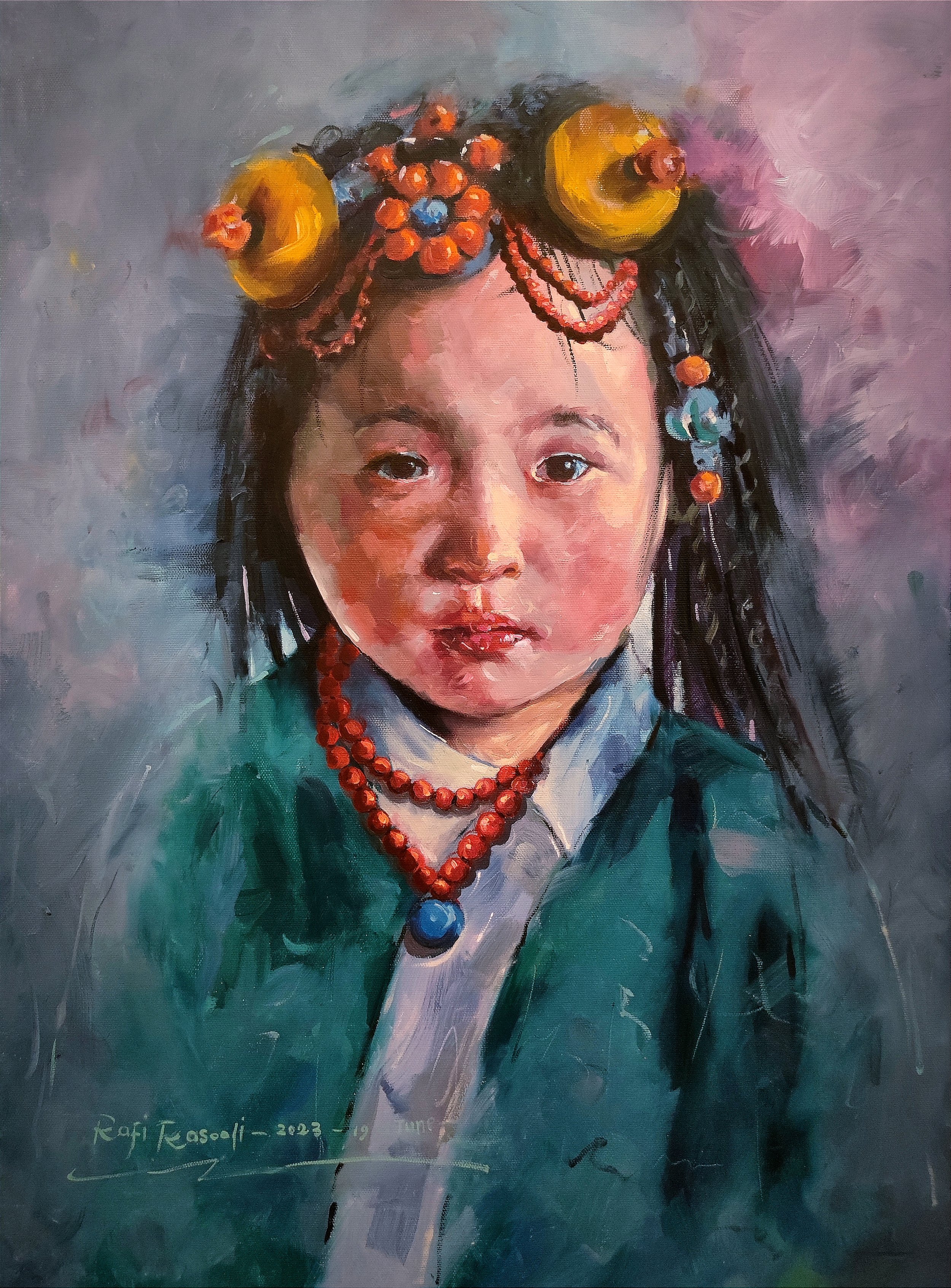Tibetan girl