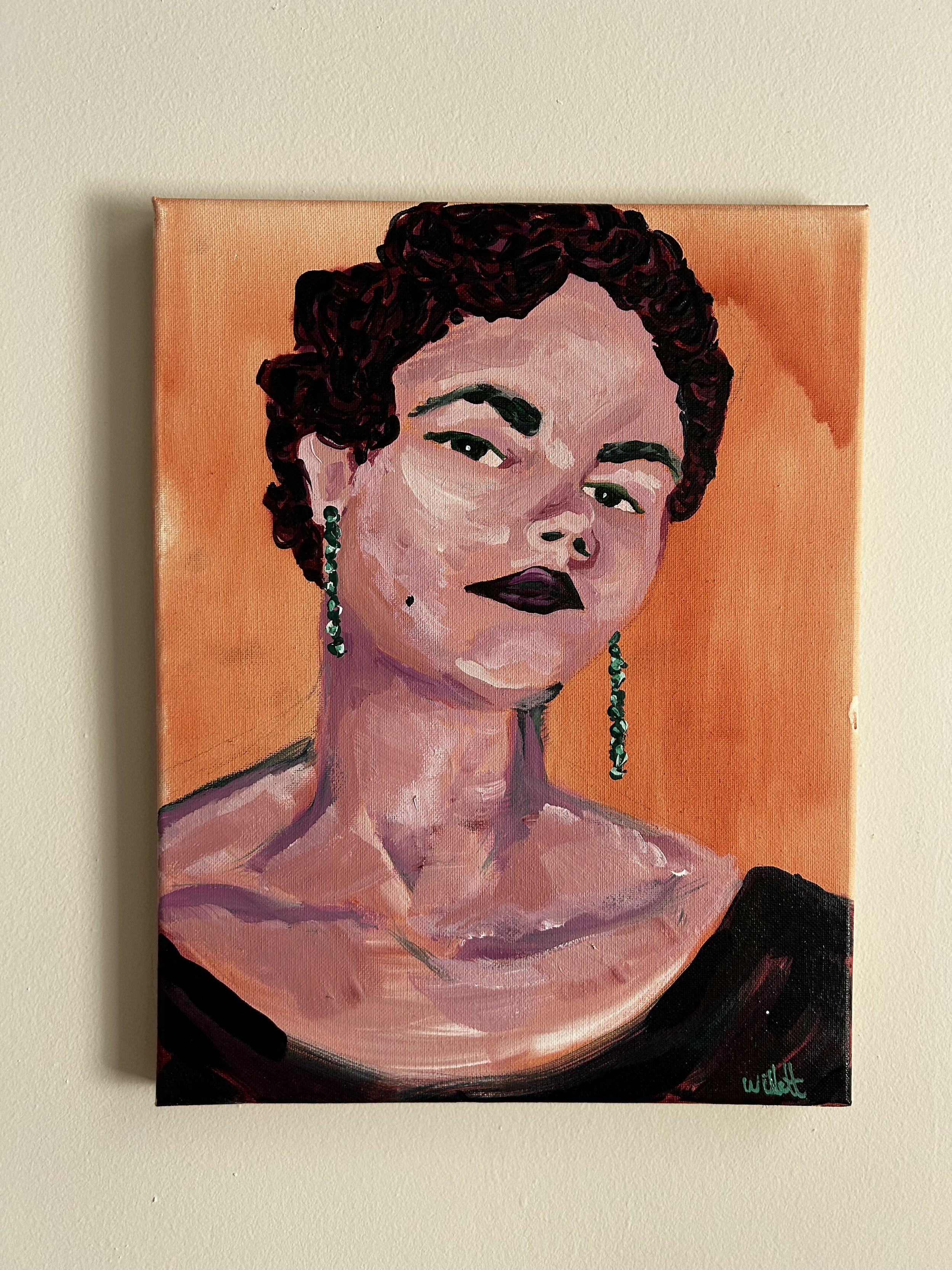 Untitled, Acrylic on Canvas, 11"x14"