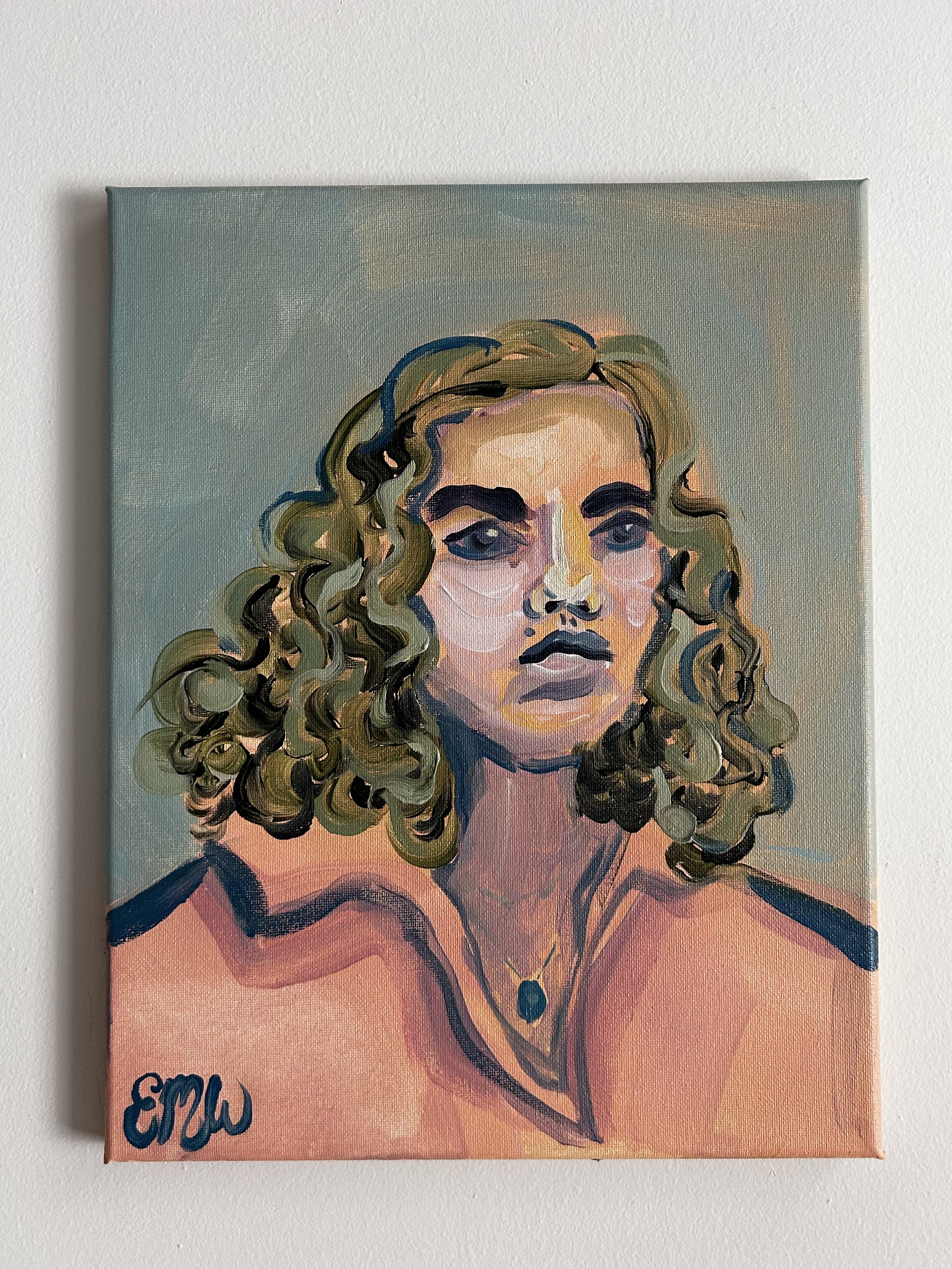 Untitled, Acrylic on Canvas, 11"x14"