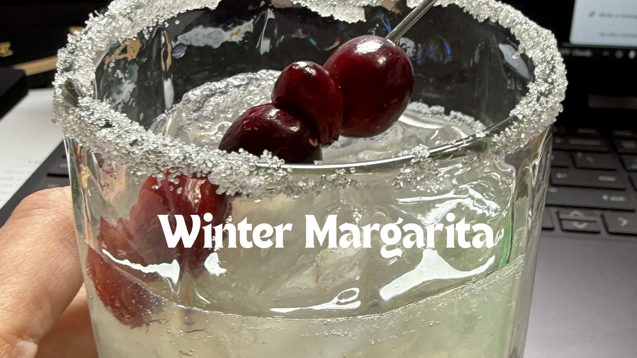 Say Hello to the Winter Margarita Mocktail!