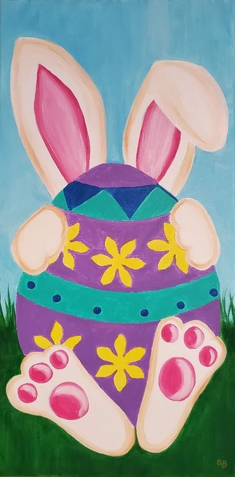 Bunny with Easter Egg
