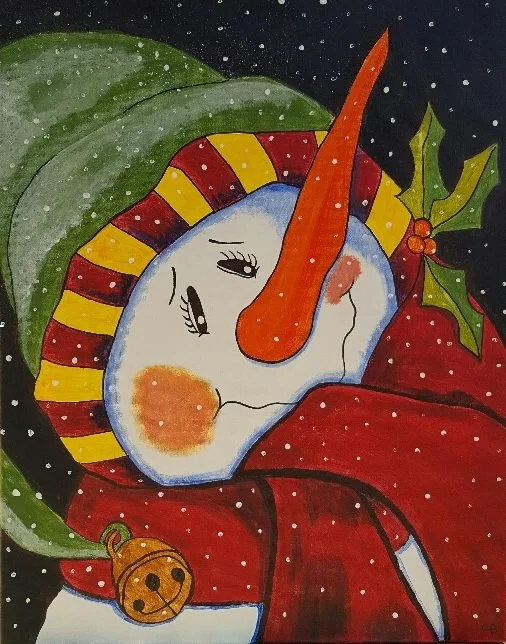 Whimsical Snowman