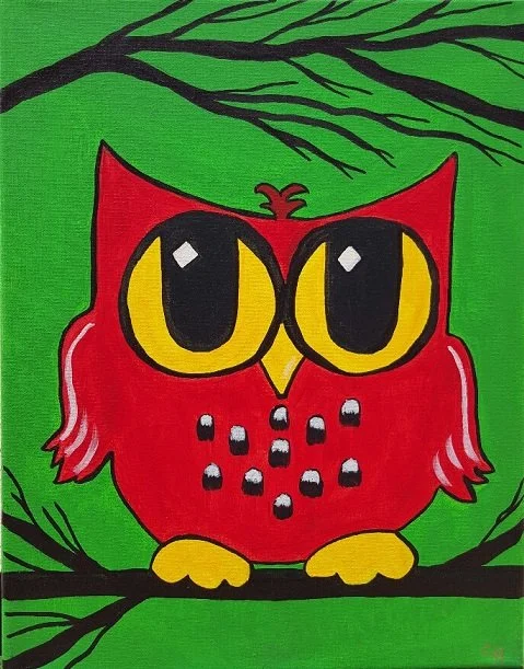 OWL IN TREE