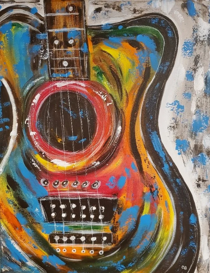 Abstract Guitar
