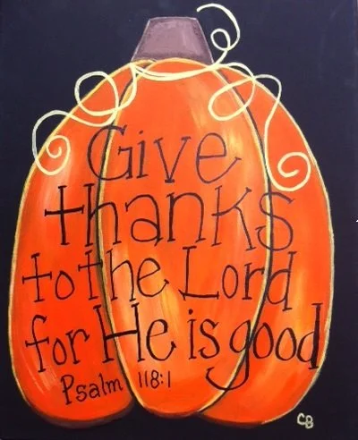 Give Thanks Pumpkin