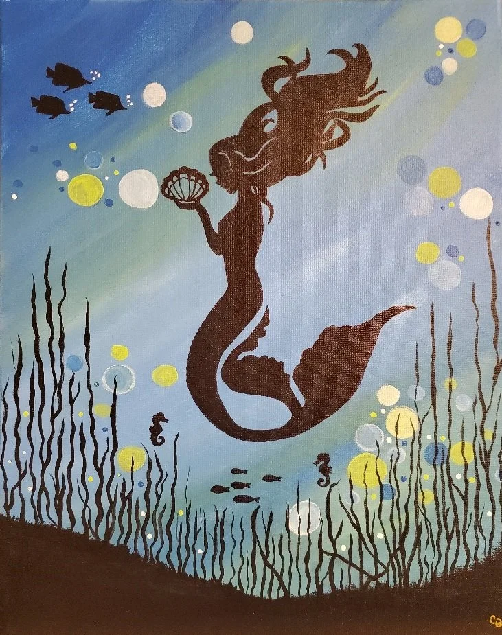Mermaid Under Water
