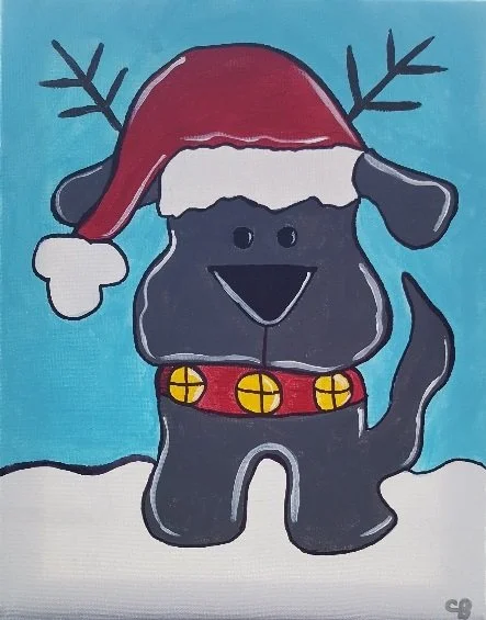SANTA DOG