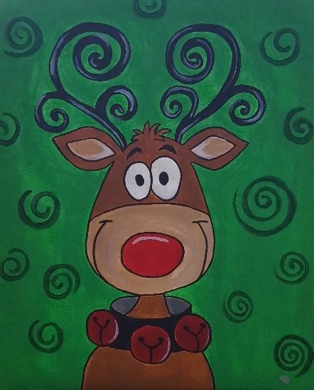 Whimsical Reindeer