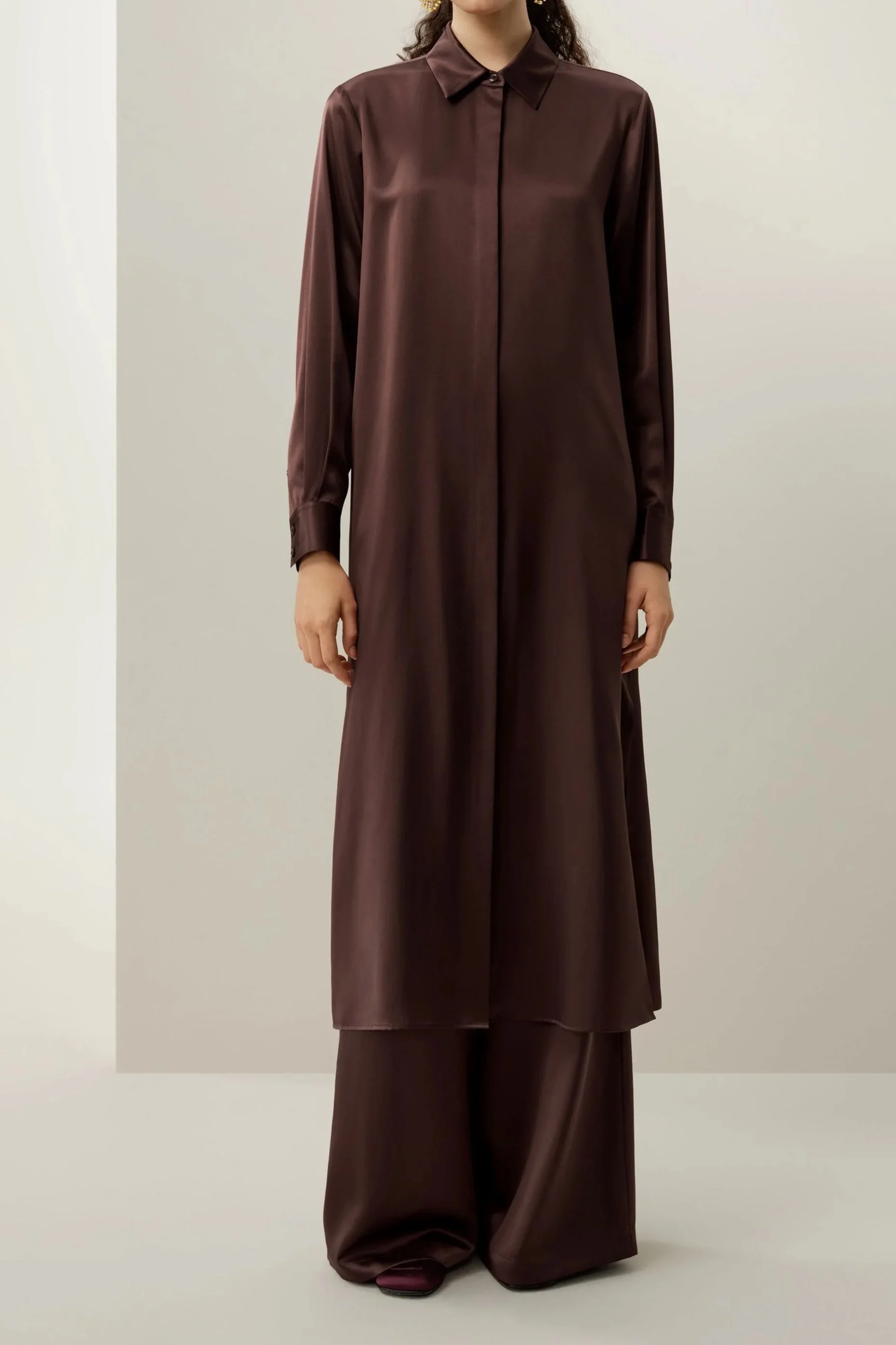 My favorite silk blouse is a timeless investment piece that is both modest and very feminine. Made from 100% silk, it feels so soft and luxurious against the skin. The rich color is a perfect fit for fall.