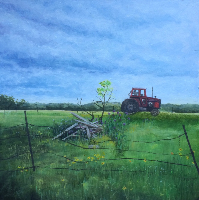 Tractor painting