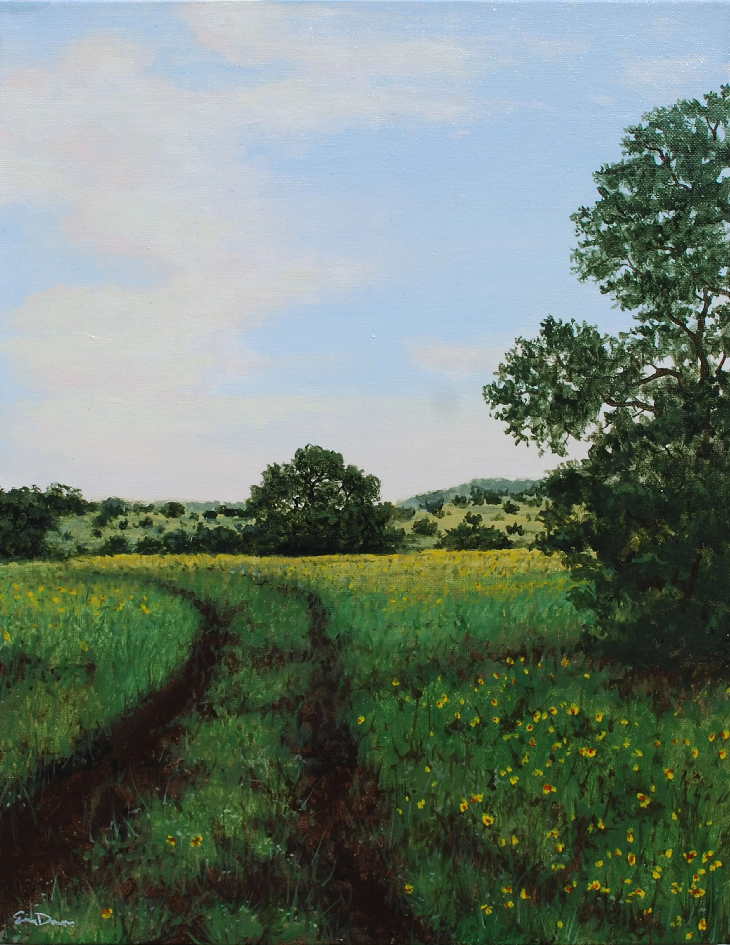 Back Pasture Bliss - 9"x 12" Fine Art Print