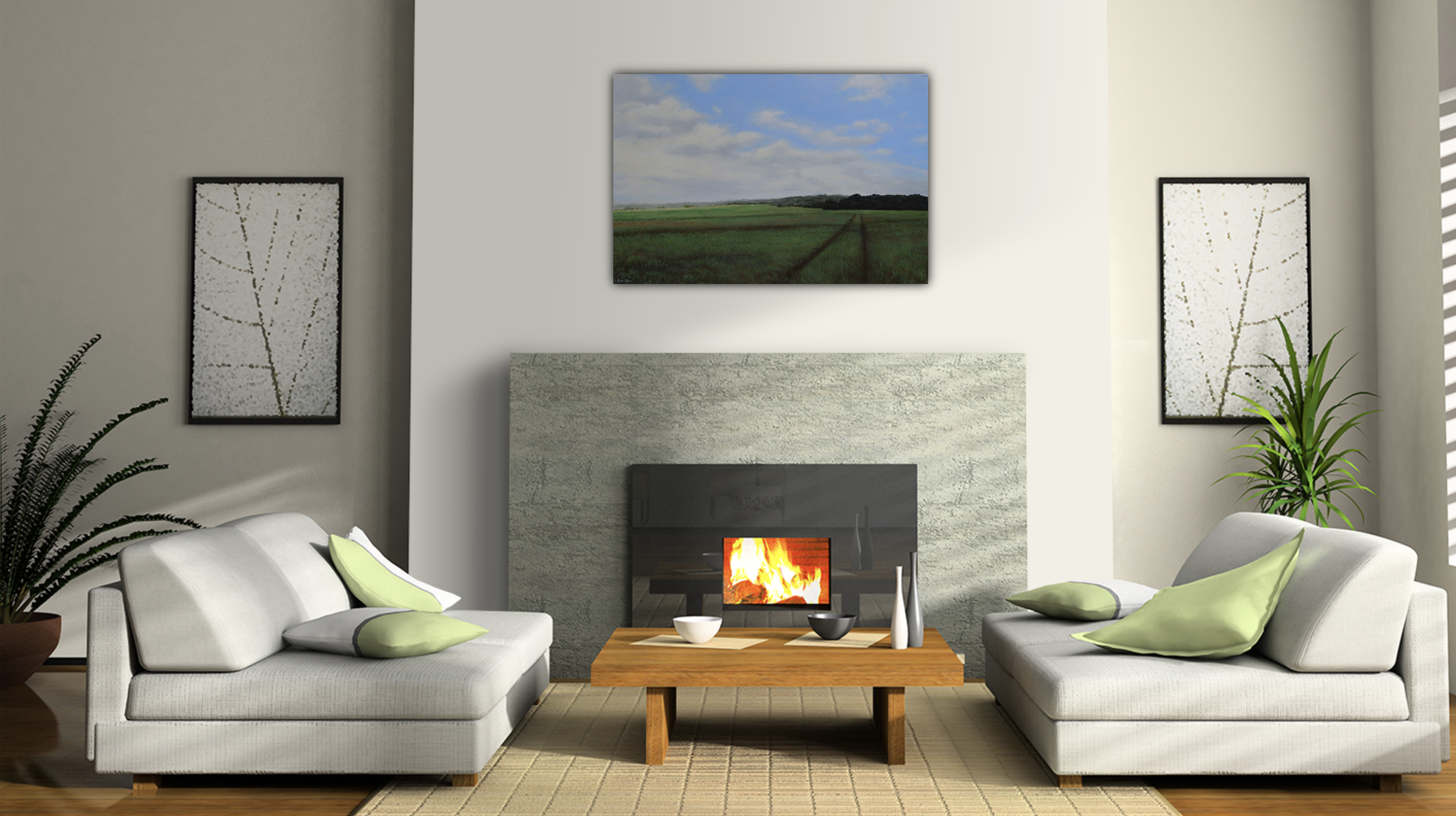Divine Path - 24” x 36” Original Landscape Painting
